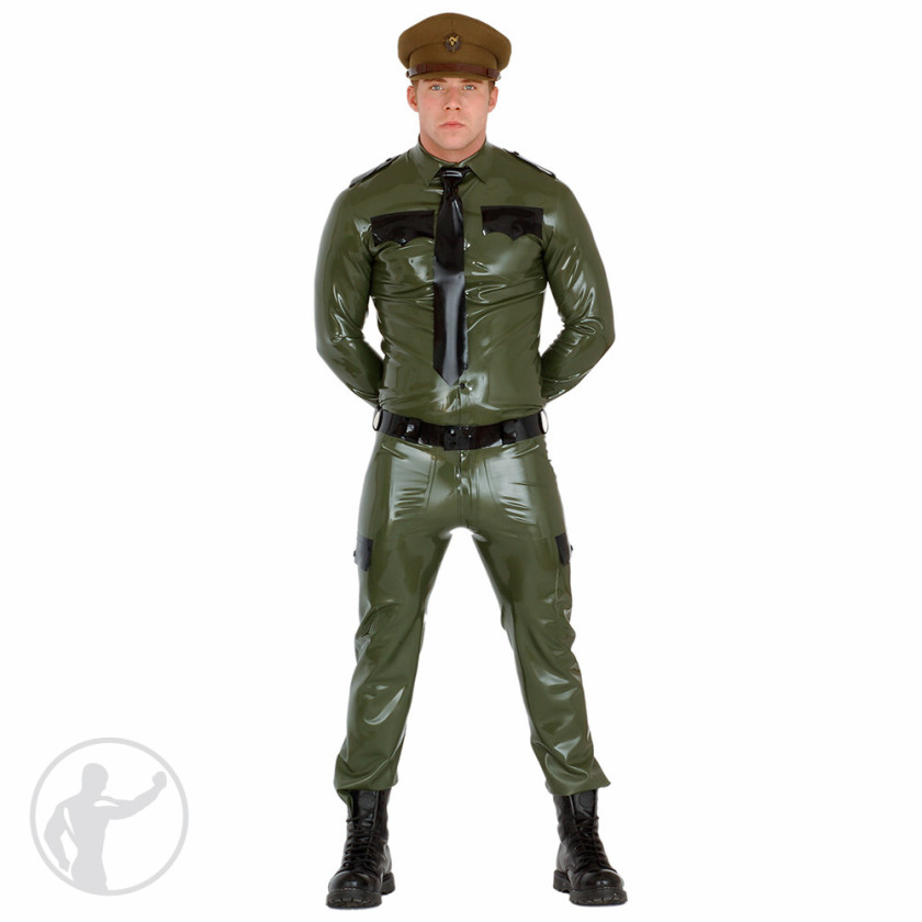 Rubber Army Military Uniform