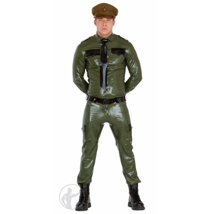 Rubber Army Military Uniform