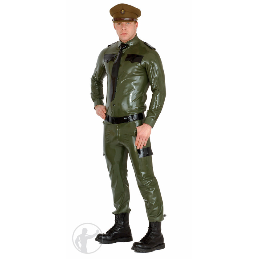 Rubber Army Military Uniform