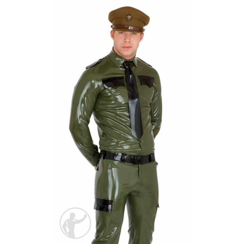 Rubber Army Military Uniform