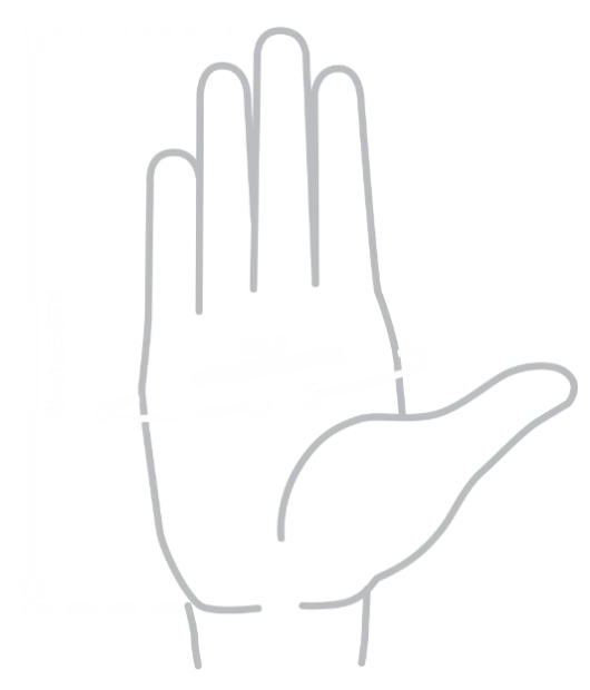 Sizing Guide Glove Image