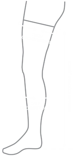 Sizing guide stocking image