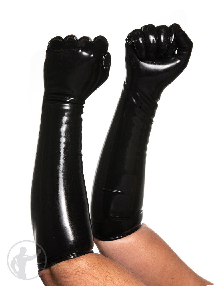 Rubber Elbow Length Gloves