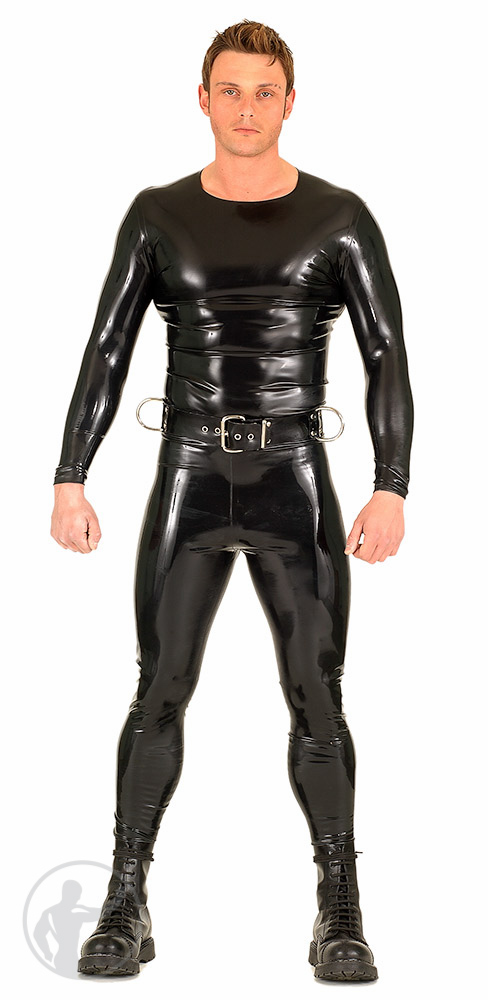 Inflatable Latex Trousers A23027BLACK