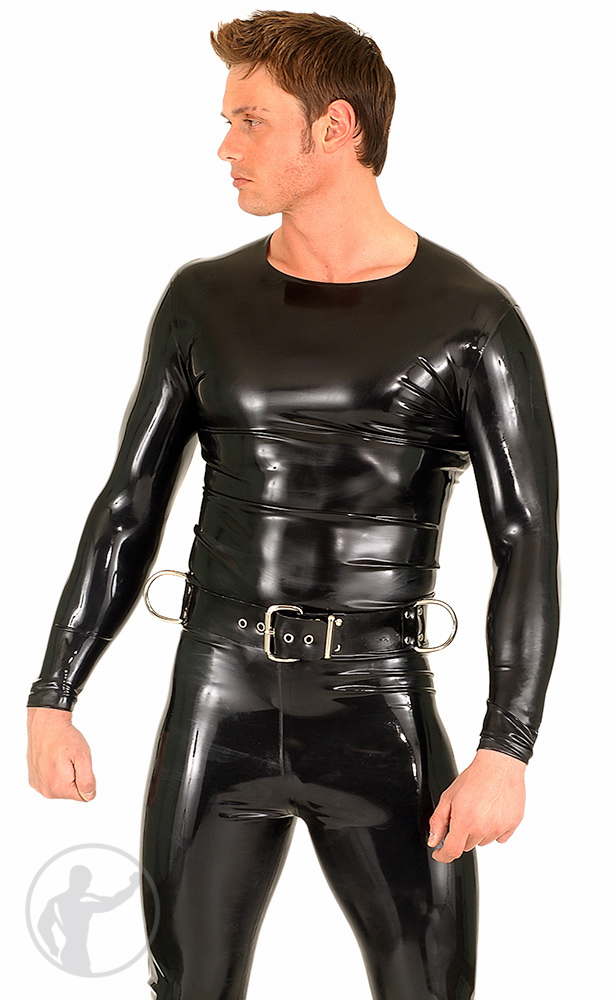 mens rubber shirt