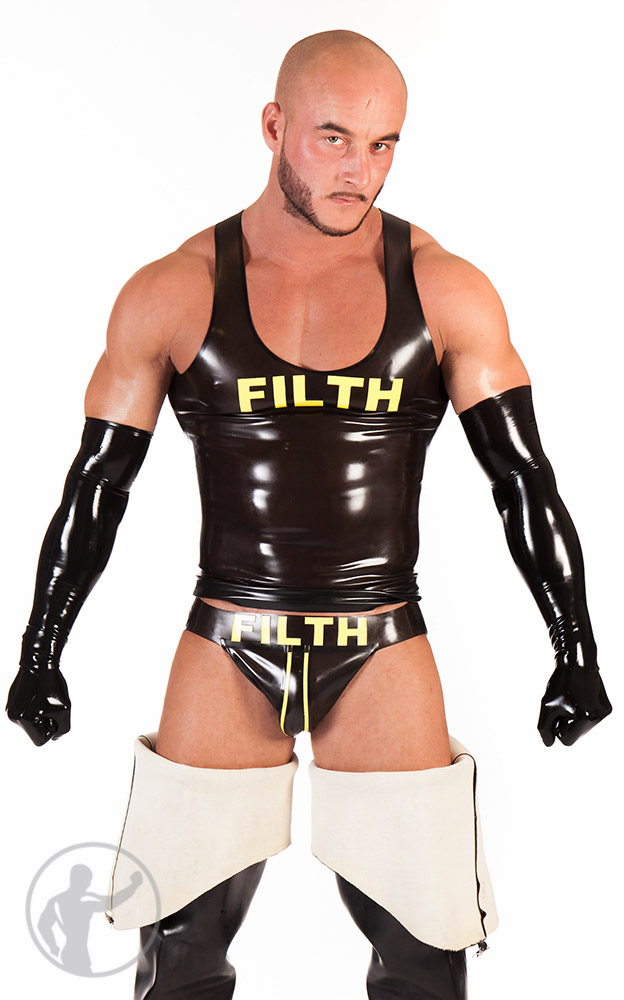ijzer Verlammen patrouille Rubber FILTH Tank - For Guys Who Like it Filthy